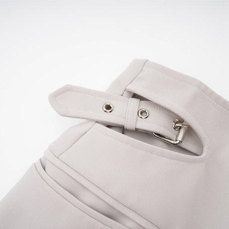 Zoé buckled cropped blazer  skirt matching set