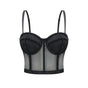 Zoe Corset Top with Embellished Details & Spaghetti Straps