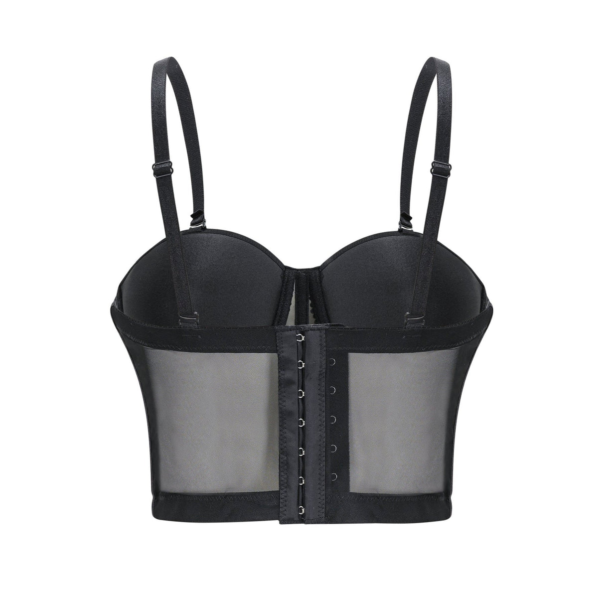 Zoe Corset Top with Embellished Details & Spaghetti Straps