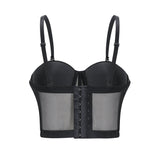 Zoe Corset Top with Embellished Details & Spaghetti Straps