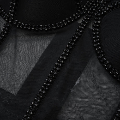 Zoe Corset Top with Embellished Details & Spaghetti Straps